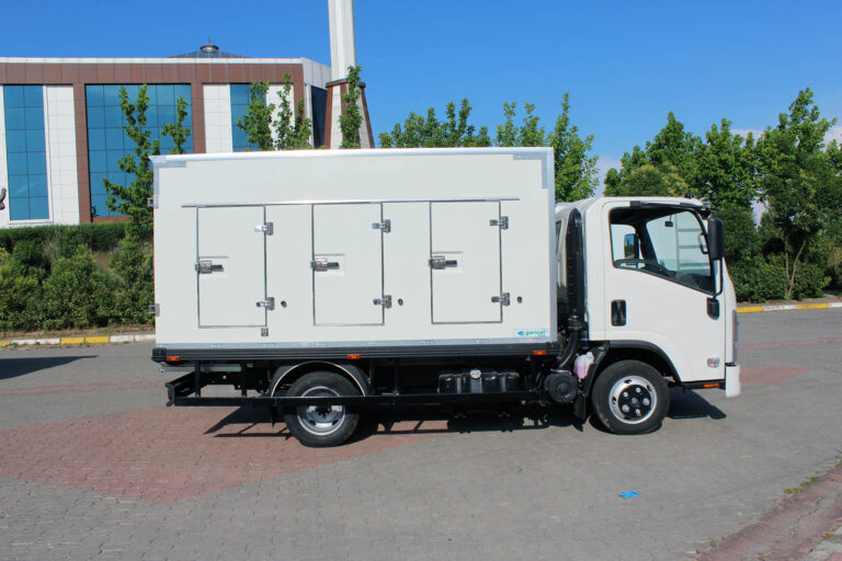 3 KAPILI Dondurma Kasası UNILEVER ISUZU N WİDE